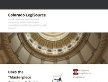 Tablet Screenshot of legisource.net